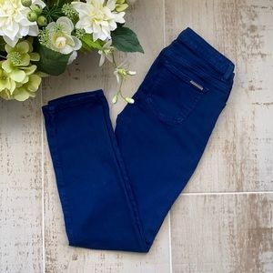 MICHAEL KORS Ankle Length Blue Jeans Like New